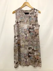 HYSTERIC GLAMOUR ヒステリックグラマー COURTNEY LOVE コートニーラブ 総柄ワンピース サイズ: FREESIZE カラー: 画像参照