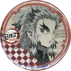 【中古】バッジ・ピンズ 煉獄杏寿郎(右向き) 57mm缶バッジ 「テレビアニメ 鬼滅の刃 無限列車編×ufotable DINING」 お楽しみくじ 景品