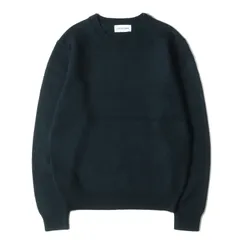 LITHIUM HOMME リチウムオム ニット サイズ:44 現行モデル CARIAGGI カシミヤ ウール クルーネック ニット セーター 7GG CARIAGGI CASHMERE CREW-NECK KNIT トップス グリーン【メンズ】のサムネイル