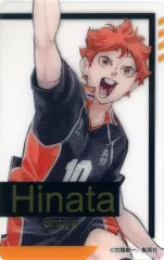 【中古】キャラカード [単品] 日向翔陽 「ハイキュー!! FAN PARK(ファンパーク) 箔押しクリアカードコレクション 12枚セット Aセット」