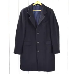 未使用品！シルク混 LANVIN en Bleu ランバン 高級チェスターコート 2025年最新】LANVIN en Bleu メンズ チェスターコートの人気