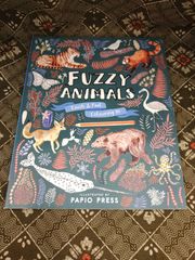 FUZZY ANIMALS  Touch&Feel  colouring ln H-176