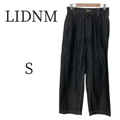 LIDNM リドム 青 ロング デニム・ジーンズ Sのサムネイル