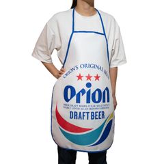 オリオンビール エプロン 祭り 夏祭り 出店 沖縄 お土産 tシャツ コーデ お揃い ペア ポリエステル