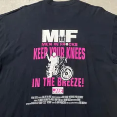 90年代 MEN IN FROCKS エロ パロディプリントTシャツ メンズL相当 