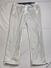 【211060】TOMMY HILFIGER トミーヒルフィガー  TOMMY HILFIGER GOLF　ジョガーパンツ　360℃ストレッチ　薄手　L　メンズ メンズ  ・ ホワイト