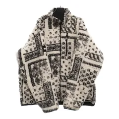 FTC (エフシーティー) SHERPA FLEECE REVERSIBLE JACKET リバーシブル フリースジャケット ブラック/ホワイト FTC023AWJ08