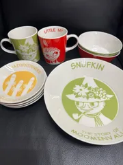 【まとめ売り】【未使用】【中古品】【食器】ムーミン お皿セット コップ