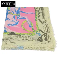 45rpm レディース.スーピマオーガニックのメダルプリント風呂敷（インディゴ） 45R（フォーティファイブアール）の「スーピマオーガニックの