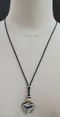 ☆新品未使用☆ Jelbien ネックレス ハート型ペンダント シルバー
