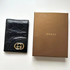 グッチ　GUCCI パスケース　カードケース　GG シマ