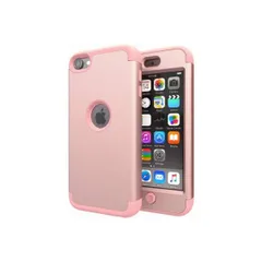 Apple iPod Touch 7/ 6/ 5 シリコンケース アップル アイポッド タッチ カバー(ピンク)