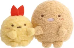 【中古】ぬいぐるみ とんかつ＆えびふらいのしっぽ てのりぬいぐるみ(ペア) すみっコぐらしコレクション アゲアゲあげっコテーマ 「すみっコぐらし」