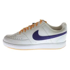 NIKE (ナイキ) COURT VISION LOW NBA コートヴィジョン ローカットスニーカー ホワイト US8.5/26.5cm DM1187-103