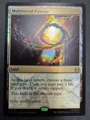 MTG マルチバースへの通り道　英語　foil SPM スパイダーマン　マーベル　MARVEL