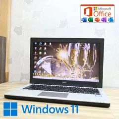 ★美品 高性能6世代i5！500GB★VK23T Core i5-6200U Win11 MS Office 中古品 ノートPC★P74815