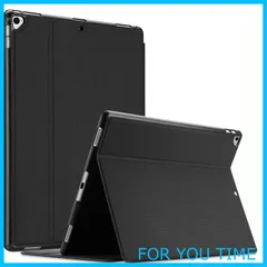 【在庫処分】ProCase iPad Pro 12.9 ケース 2世代・1世代（2017 2015) 耐衝撃 縦と横にスタンド 保護カバー (ブラック)