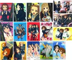 【中古】キャラカード(キャラクター) 全16種セット 「ジャンボカードダスEX けいおん! K-ON! ACTIVITY DIARY 桜高軽音部活動日誌!」