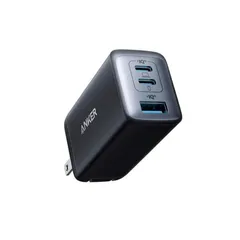 Anker PowerPort III 3-Port 65W Pod (USB PD 充電器 USB-A & USB-C 3ポート) A2667N12