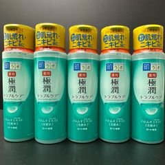 【再入荷】極潤 トラブルケア 肌ラボ 薬用スキンコンディショナー 化粧水 ５本セット