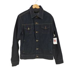 ユーズドフルギ USED古着 {{AMERICAN APPAREL JEANS }}Made in USA デニムジャケット  メンズ import：L 