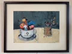 谷口智則　ジグレー　絵 谷口智則 絵画 (版画/キャンバスジクレー) サーカス団 6779