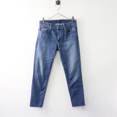 ポロラルフローレン POLO Ralph Lauren インディゴ カットオフ スリム デニムパンツ 29S/サックス ボトムス【2400014407938】