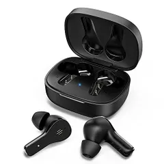 ブラック Bluetooth イヤホン ワイヤレスイヤホン Bluetooth5.0搭載 ブルートゥースイヤホン カルナ型 自動ペアリング 接続瞬時 ワイヤレス充電対応 マイク内蔵 タッチ操作 Type‐C急速充電 コンパクト