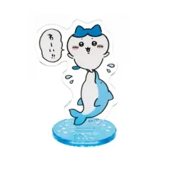 【中古】アクリルスタンド・アクリルパネル ハチワレ×イルカ 「ちいかわ×水族館 アクリルスタンド」