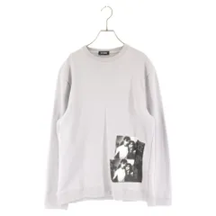 RAF SIMONS (ラフシモンズ) 19SS Couple フォトプリントスウェットトレーナー グレーのサムネイル