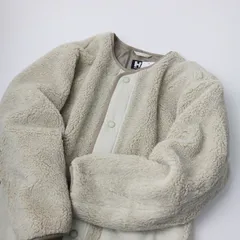 未使用 ヘリーハンセン HELLY HANSEN Flameproof Wool FIBERPILETHERMO WorkJK ワークジャケット M/オートミール【2400013521451】のサムネイル