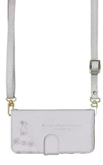 OPPO Reno7 A ケース 手帳型 オッポリノ7A スマホケース スマホショルダー レザー ストラップ プリンセス 姫系 お姫様 おしゃれ かわいい 調節可能 130cm  カラー03