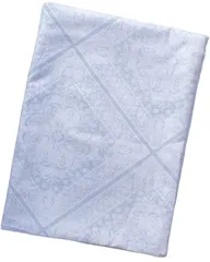 【数量限定】日本製 綿100％ PALMS ガーゼ 毛布カバー シングル CAMEL 145×205cm バンダナ柄 ブルー
