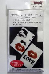 ビーズ織りキット　カードケース【マリリン・モンロー】　ビーズ織り　デリカビーズ