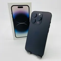 美品 SIMフリー Apple iPhone14 Pro 256GB MQ0Q3J/A A2889 スペースブラック【C4118-C】