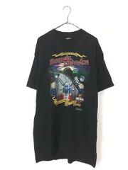 「Deadstock」 古着 90s USA製 Heavenly Divine Son モーター サイクル キリスト ハーレー パロディ Tシャツ L 古着