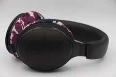 Panasonic RP-HD610N のイヤーパッドの保護・修理に mimimamo スーパーストレッチ・ヘッドホンカバー （サイズ：L、色：ボルドー、型番：MHC-002-CB）