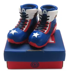 【中古】トレーディングフィギュア キャプテン・アメリカ 「MARVEL ガシャポンシューズコレクション」