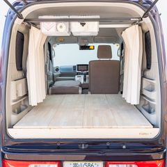 エブリィワゴン 　ベッドキット　DA17W TABIKI　車中泊 軽バンキャンプ スズキ　エブリイ　キャンピングカー　フラット式