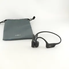 Shokz OpenRun mini 骨伝導イヤホン USED美品 SKZ-EP-000012 ブラック S803 IP67 防塵 防水 マイク 耳を塞がない 軽量 完動品 V1625のサムネイル