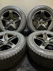 ★275/55R19 YOKOHAMA/ice GUARD G075 22年製 WSP ITALY 19インチ 9.5J ＋50 130 5H スタッドレス バリ山 4本 ベンツ Gクラス (1-F915)