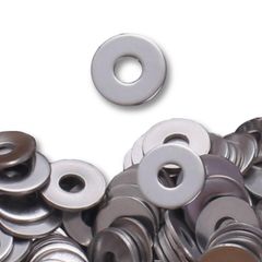 新品 ワッシャー M5 内径5mm×外径10mm×厚み0.8mm【100枚】 座金 平座金 Mon amulette