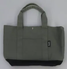 【中古】バッグ [単品] オリジナルトートバッグ(カーキ) 「タリーズコーヒー 2019 ハッピーバッグ」 同梱品