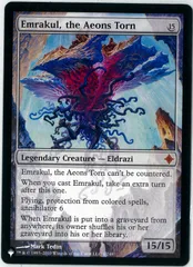 MTG/英語版/引き裂かれし永劫、エムラクール/Emrakul, the Aeons Torn/エルドラージ覚醒/ROE/The List/NM