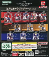 【中古】紙製品 ガチャ台紙 「ディズニー ツイステッドワンダーランド カプセルアクリルチャームvol.1」