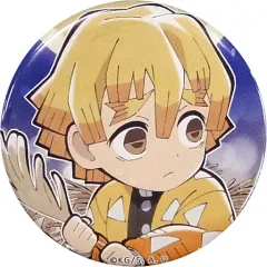 【中古】バッジ・ピンズ 我妻善逸 「鬼滅の刃×マチ★アソビCAFE お月見イベント2020 57mm ランダム缶バッジ」