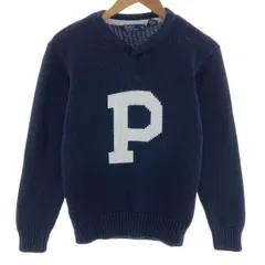 古着 ラルフローレン Ralph Lauren POLO by Ralph Lauren Vネック コットンニットセーター メンズS相当/eaa380247
