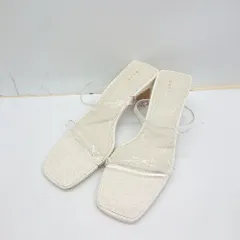 ◇ RANDA ランダ ソールロゴあり ハイヒール サイズM ホワイト系 レディース E  【1408220026180】