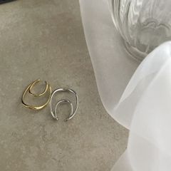 イヤーカフ 片耳用 シンプル 細め イヤカフ イヤーカフス イヤリング ノンホールピアス 真鍮 オフィス 結婚式 入学式 レディース アクセサリー ニュアンス 大人かわいい デイリー 韓国アクセサリー 343p シースキー【seasukii】