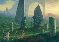 【中古】アニメ系トレカ 15/54[レア]：Monumental Henge(アーティスト金箔押しサイン入り)